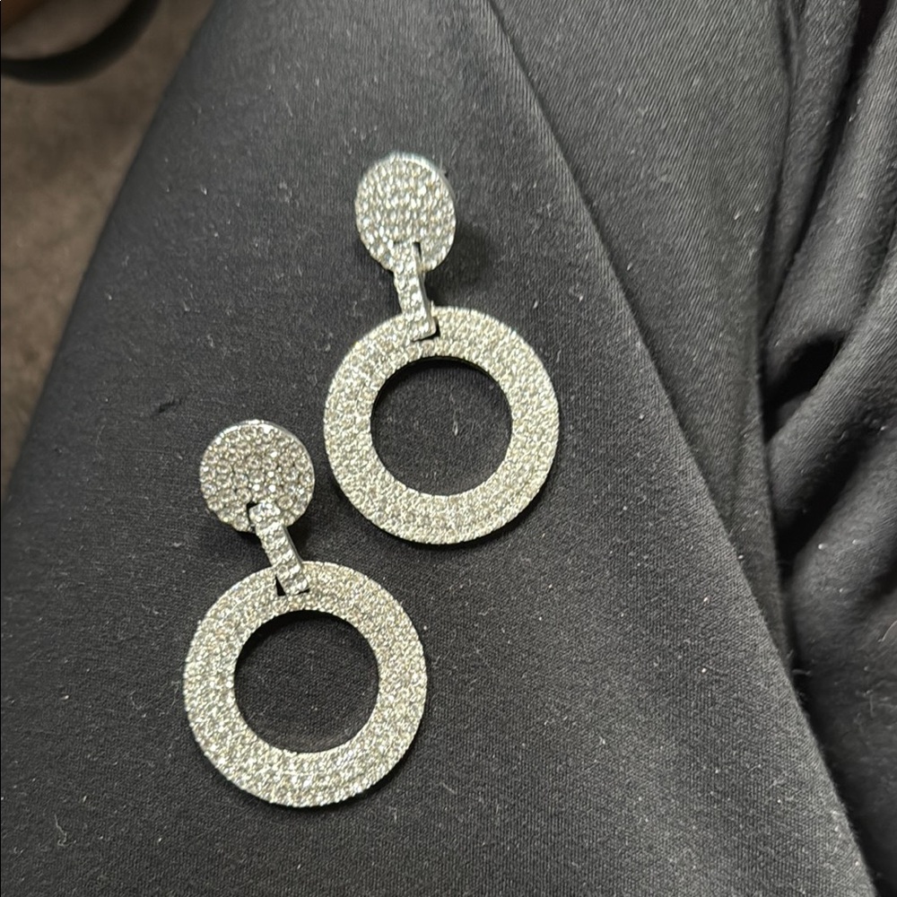 Elegant Silver Drop Earrings
